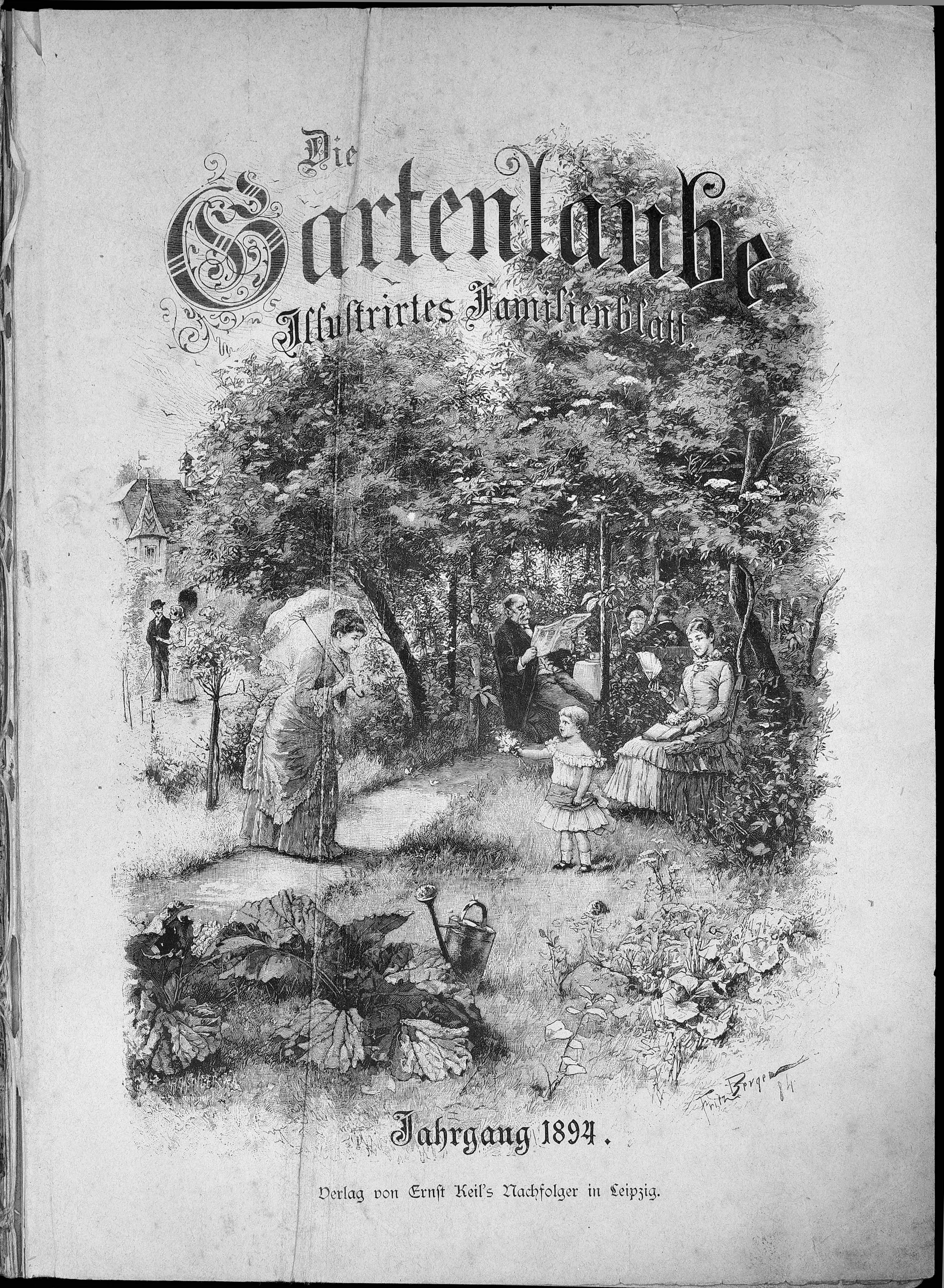 Titelbild Gartenlaube 1894